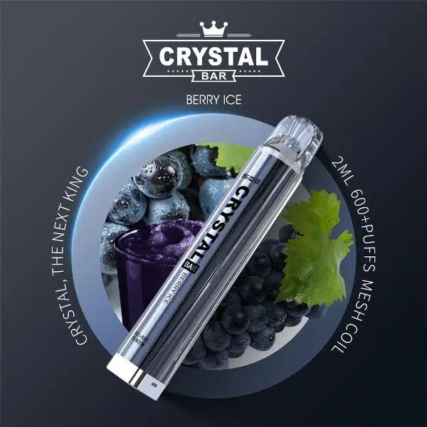 Crystal Bar Berry Ice - 20 mg/ml-Elfa Germany