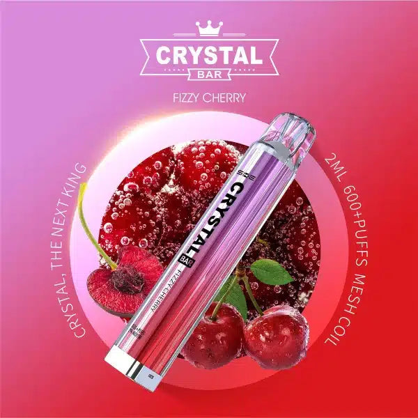 Crystal Bar Fizzy Cherry - 20 mg/ml-Elfa Germany