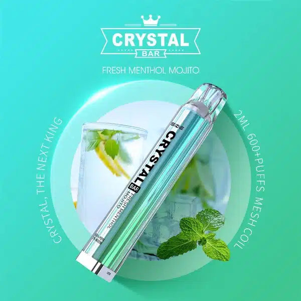 Crystal Bar Fresh Mentol Mojito - 20 mg/ml-Elfa Germany