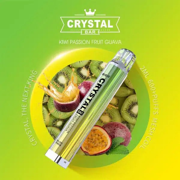 Crystal Bar Kiwi Passion Fruit Guava - 20 mg/ml-Elfa Germany