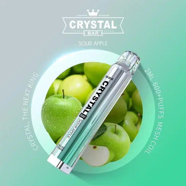 Crystal Bar Sour Apple - 20 mg/ml-Elfa Germany