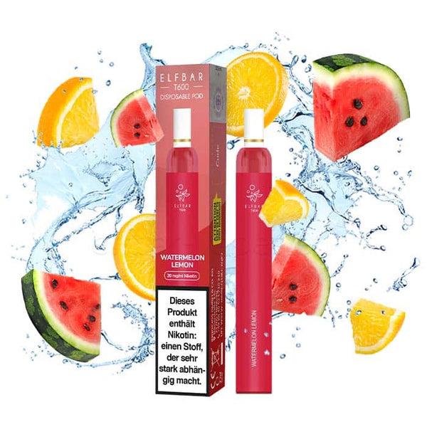 Elfbar T600 Watermelon Lemon - 20 mg/ml-Elfa Germany