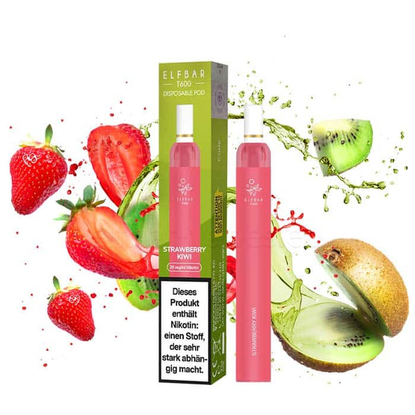 Elfbar T600 Strawberry Kiwi - 20 mg/ml-Elfa Germany