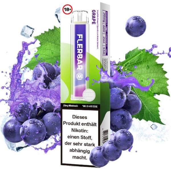 Flerbar Grape - 20 mg/ml-Elfa Germany