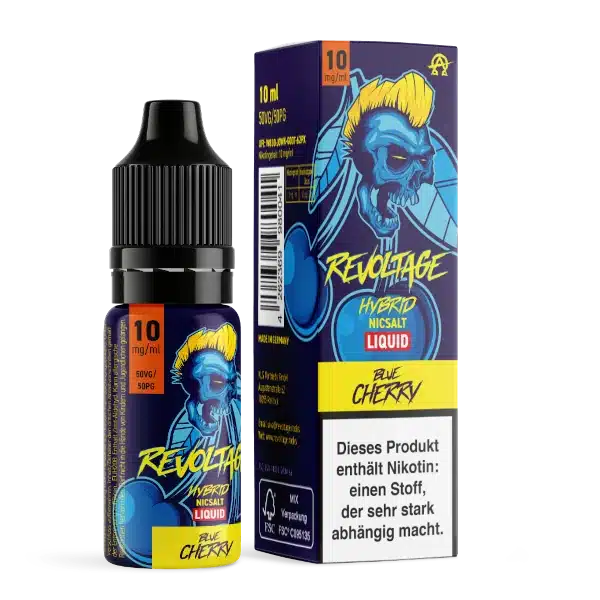 Revoltage Blue Cherry E-Liquid-Elfa Germany