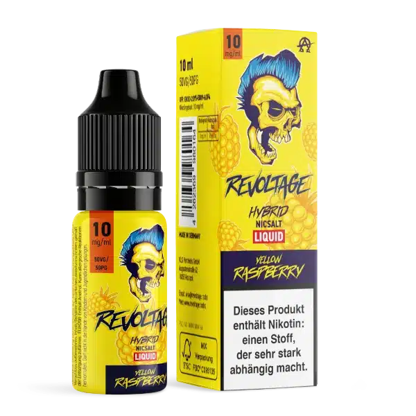 Revoltage Yellow Raspberry E-Liquid-Elfa Germany