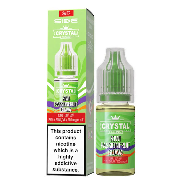 SKE Crystal Liquid Kiwi Passionfruit Guava - 20 mg/ml