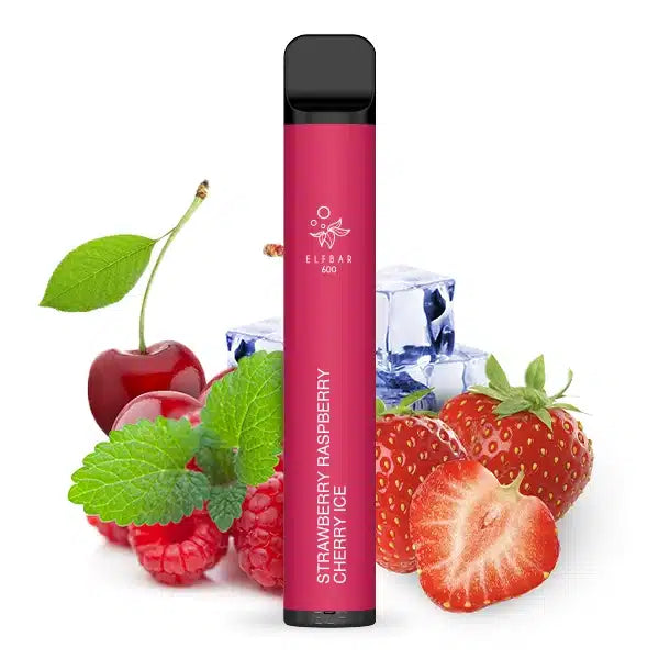 Elfbar Strawberry Raspberry Cherry Ice-Elfa Germany