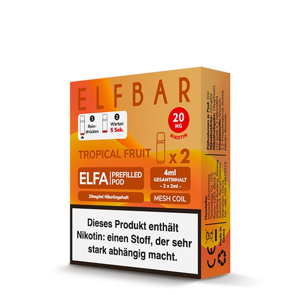 ELFA Pods Tropical Fruit - 20 mg/ml-Elfa Germany