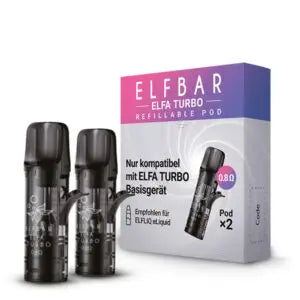 ELFA Turbo 0,8 0hm Refill Pods