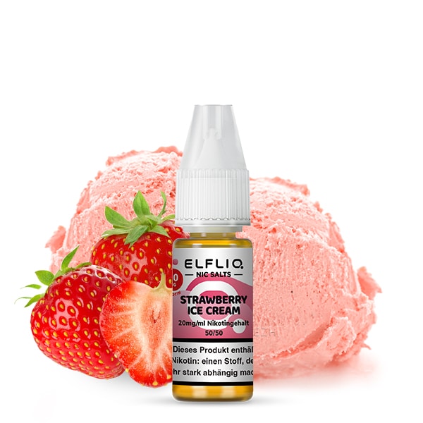 Elfliq Strawberry Ice Cream-Elfa Germany