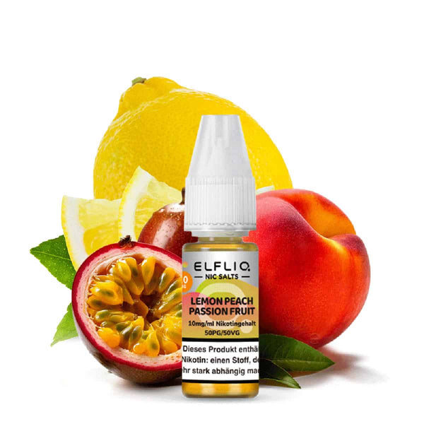 Elfliq Lemon Peach Passionfruit