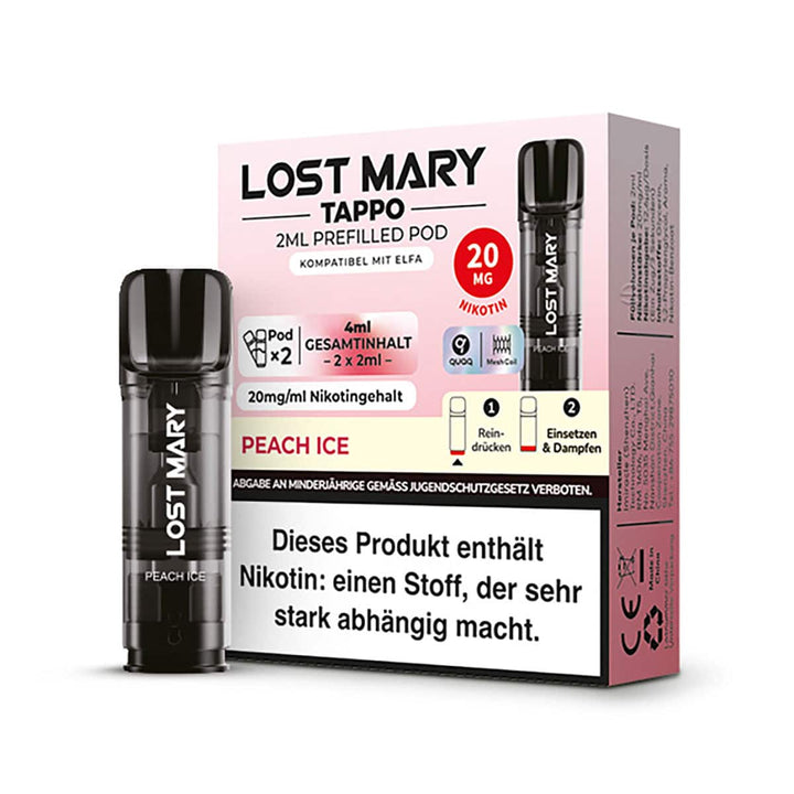 Lost Mary Pods Peach Ice 20mg/ml-Elfa Germany